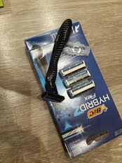 Станок для бритья Bic, Flex3 Hybrid, для мужчин, 3 лезвия, 4 сменные кассеты, 8930161 - фото 7 от пользователя