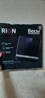 Весы напольные электронные, Rion, BB-702, стекло, до 180 кг, LCD-дисплей, черные - фото 2 от пользователя