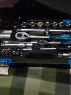 Набор слесарных инструментов Bartex, 1/2&quot;, 1/4&quot;, 6-гранные, сталь, кейс, 76 предметов - фото 1 от пользователя