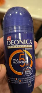 Дезодорант Deonica, 5 Protection, для мужчин, ролик, 50 мл - фото 2 от пользователя