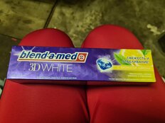 Зубная паста Blend-a-med, 3D White Свежесть лимона, 100 мл - фото 6 от пользователя