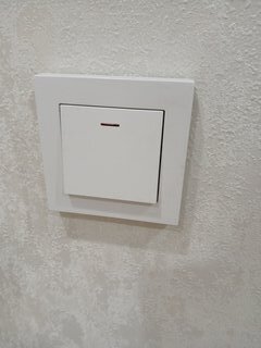 Выключатель скрытой установки, одноклавишный, без заземления, 10 А, 250 В, пластик, подсветка, IP20, белый, Lezard, Vesna, 742-0288-111 - фото 4 от пользователя