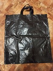 Сумка хозяйственная 45х50 см, черная, Орловcкая, 5791 - фото 4 от пользователя