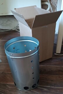 Стартер для быстрого розжига угля, оцинкованная сталь, 5 л, 18х18х28 см, Следопыт, PF-QS-02 - фото 3 от пользователя