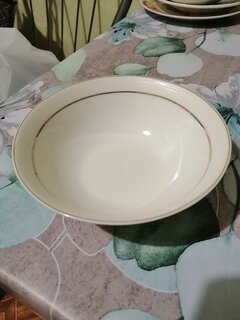 Салатник фарфор, круглый, 14х6.5 см, Dinner in Paris, Fioretta, CN1495 - фото 2 от пользователя