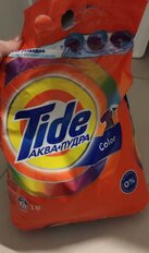 Стиральный порошок Tide, 3 кг, автомат, для цветного белья, Color - фото 8 от пользователя