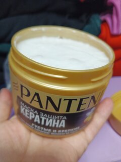 Маска для волос, Pantene Pro-V, Густые и крепкие, 300 мл - фото 6 от пользователя