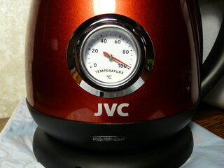 Чайник электрический JVC, JK-KE1717, красный, 1.7 л, 2200 Вт, скрытый нагревательный элемент, нержавеющая сталь - фото 2 от пользователя