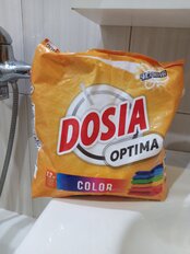 Стиральный порошок Dosia, 1.2 кг, автомат, для цветного белья, Optima Color - фото 2 от пользователя