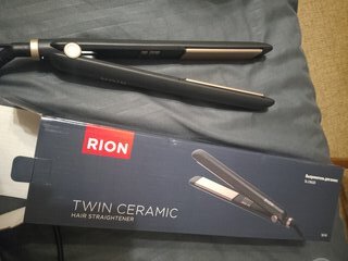 Щипцы-выпрямитель Rion, TA-2706LED, 50 Вт, керамическое покрытие, 150-235 ℃, черный - фото 9 от пользователя