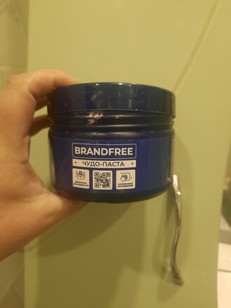 Чистящее средство для твердых поверхностей, Brandfree, Чудо-паста, паста, 500 г - фото 4 от пользователя