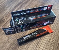 Зубная паста White Glo, 100 г, с углем - фото 2 от пользователя