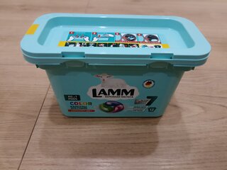 Капсулы для стирки Lamm, Color, для цветного белья, 12 шт, 15 г - фото 7 от пользователя
