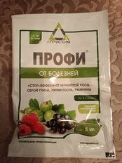 Фунгицид Профи, от болезней на ягодных кустарниках и землянике, 5 мл, Агрусхим - фото 4 от пользователя