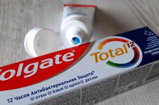 Зубная паста Colgate, Total 12 Профессиональная Отбеливающая, 75 мл - фото 8 от пользователя