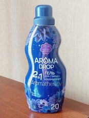 Гель для стирки Aroma Drop, 1 л, универсальный, Лаванда и ваниль 2в1 - фото 4 от пользователя