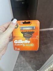 Сменные кассеты для бритв Gillette, Fusion Power, для мужчин, 2 шт - фото 6 от пользователя