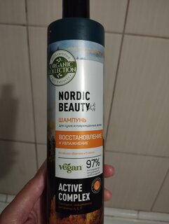 Шампунь Organic Collection, Восстановление и увлажнение, для поврежденных волос, 400 мл - фото 5 от пользователя
