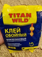 Клей для флизелиновых обоев, Titan Wild, 200 г, пакет, TWF200-SP - фото 6 от пользователя