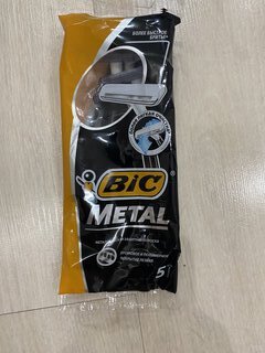 Станок для бритья Bic, Metal, для мужчин, 5 шт, одноразовые, 899418 - фото 2 от пользователя