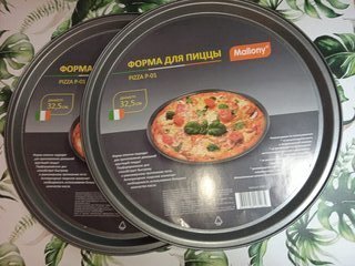 Форма для запекания сталь, 32.5 см, антипригарное покрытие, круглая, Mallony, Pizza P-01, 008571 - фото 9 от пользователя