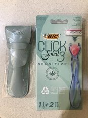 Набор подарочный для женщин, Bic, Click 3 Sensitive, станок д/бритья+2 кассеты+чехол - фото 6 от пользователя