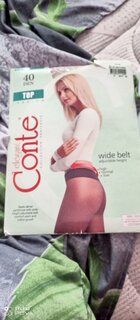 Колготки Conte, Top, 40 DEN, р. 2, natural/телесные, без шортиков, заниженная талия - фото 5 от пользователя
