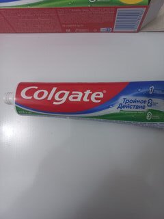 Зубная паста Colgate, Тройное действие, 150 мл - фото 6 от пользователя