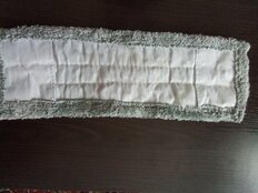 Швабра плоская, микрофибра, 130х43х12 см, серая, телескопическая ручка, серо-синяя, Марья Искусница, KD-13-F04M-2146-silv - фото 8 от пользователя