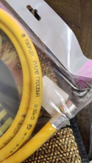 Подводка для газа 1/2&quot;х2.5 м, г-ш, ПВХ, Tuboflex - фото 3 от пользователя