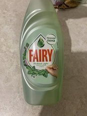 Средство для мытья посуды Fairy, Нежные руки Чайное дерево и мята, 650 мл - фото 2 от пользователя