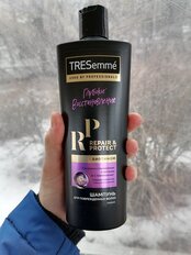 Шампунь TRESemme, Repair and Protect с биотином, для сухих и поврежденных волос, 400 мл - фото 6 от пользователя