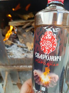 Жидкость для розжига 1 л, Сварожич, Народная - фото 1 от пользователя