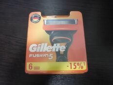 Сменные кассеты для бритв Gillette, Fusion, для мужчин, 6 шт, GIL-81658791 - фото 9 от пользователя