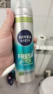 Гель для бритья, Nivea, Fresh kick, 200 мл, 81730 - фото 1 от пользователя