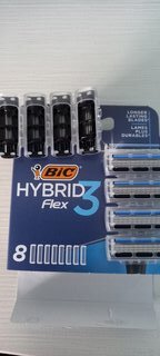 Сменные кассеты для бритв Bic, Hybrid 3 Flex, для мужчин, 8 шт, 921450 - фото 5 от пользователя