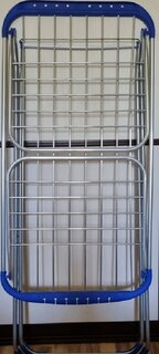 Сушилка для белья напольная, 20 м, 165×56×115 см, складная, 18 прутьев, YS- IADR001 - фото 8 от пользователя