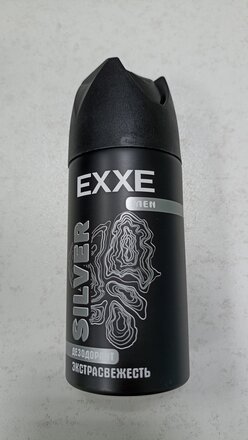 Дезодорант Exxe, Men, Silver, Экстрасвежесть, для мужчин, спрей, 150 мл - фото 1 от пользователя