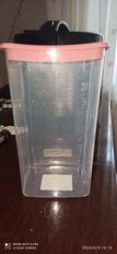 Банка для сыпучих продуктов, пластик, 1.9 л, 21 см, с крышкой, Idea, М1224, ягодная - фото 8 от пользователя