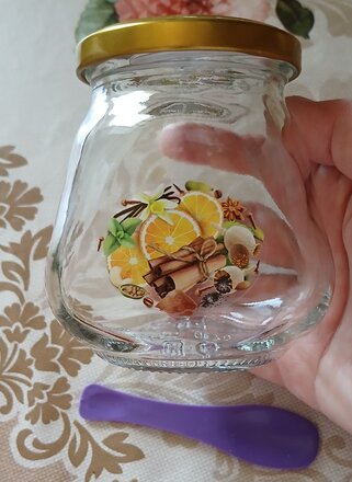 Банка для сыпучих продуктов, стекло, 0.26 л, с крышкой, с ложкой, 626-138/626-145, в ассортименте - фото 9 от пользователя