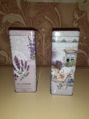 Банка для сыпучих продуктов, металл, 6.5х10х16 см, с крышкой, рисунок в ассортименте, Французская, Y3-1195/322035 - фото 7 от пользователя