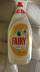 Средство для мытья посуды Fairy, Сочный лимон, 650 мл - фото 7 от пользователя