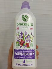 Бальзам-кондиционер Synergetic, 0.75 л, Нежный ирис и гранат, концентрат - фото 3 от пользователя