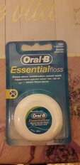 Зубная нить Oral-B, Essential floss мятная - фото 7 от пользователя