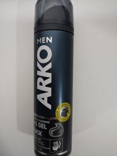 Гель для бритья и умывания, Arko Men, Black, 200 мл, 506892 - фото 1 от пользователя