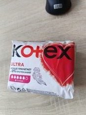 Прокладки женские Kotex, Ultra Dry&amp;Soft Super, 8 шт, 4424 - фото 5 от пользователя