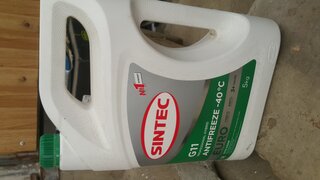 Антифриз Sintec, Euro, G11, 5 кг, зеленый, 990554 - фото 2 от пользователя