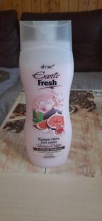 Гель для душа Вiтэкс, Exotic Fresh Инжир и сакура, 515 мл - фото 3 от пользователя