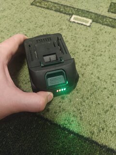 Батарея аккумуляторная 6000 мА·ч, Li-Ion, 21 В, Favourite, OBS 21/6, 150002216 - фото 3 от пользователя