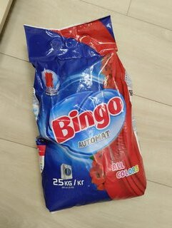 Стиральный порошок Bingo, 2.5 кг, автомат, для цветного белья - фото 1 от пользователя